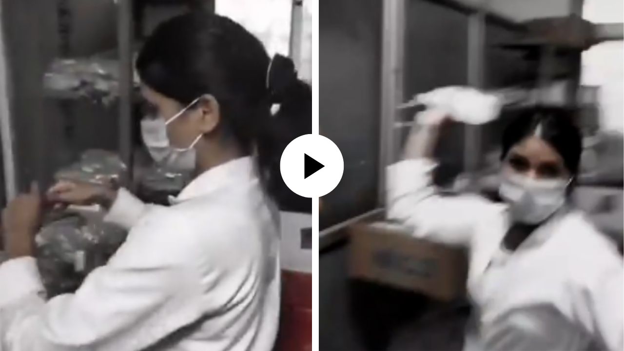 संतापजनक! नर्सने रुग्णाच्या अंगावर फेकून मारली ग्लुकोजची बाटली, म्हणाली ‘जा खासगी रुग्णालयात जाऊन उपचार घे’; Video Viral