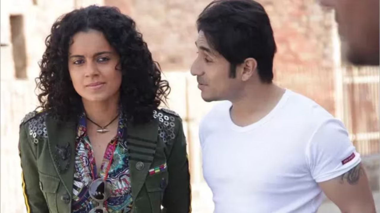 Kiss Controversy: किसिंग सीनदरम्यान कंगना रणौतने अभिनेत्याच्या ओठाला घेतला चावा? व्हायरल Videoनंतर रंगली चर्चा