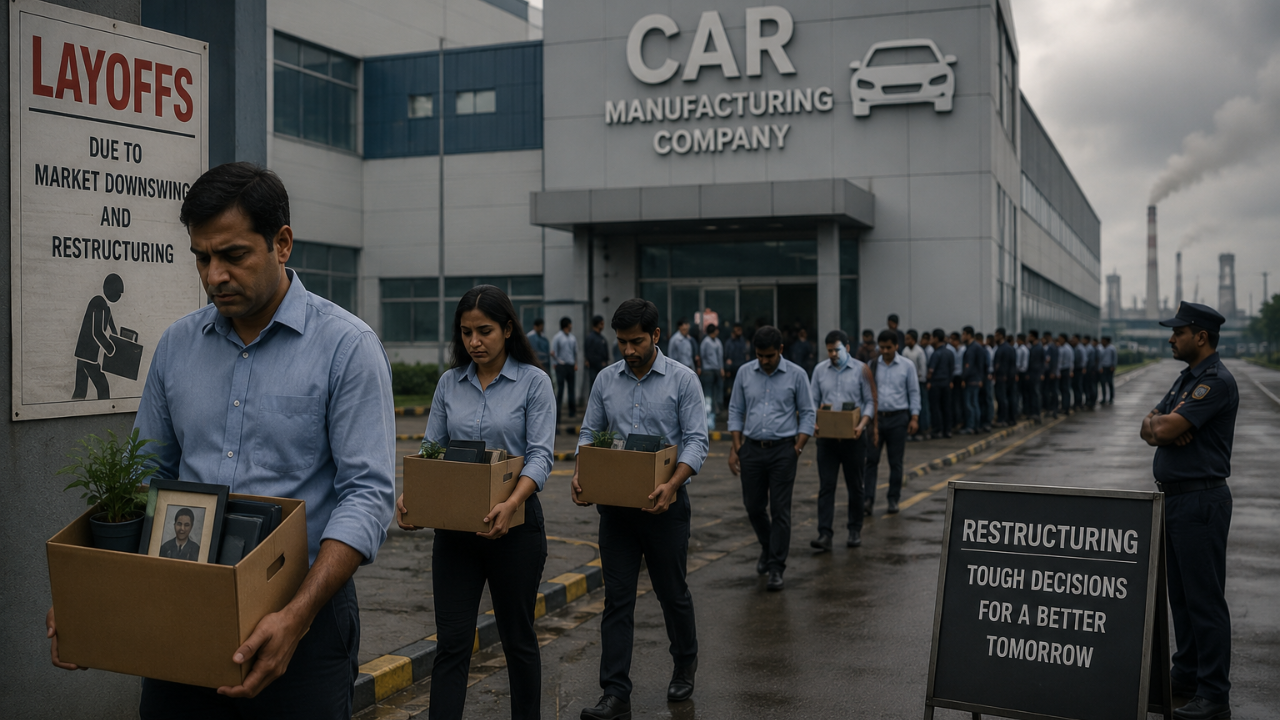 Layoff: यापेक्षा वाईट काय? Luxury Car बनवणारी कंपनी करणार 100000 कामगारांची कपात, 4 फॅक्टरीज होणार बंद