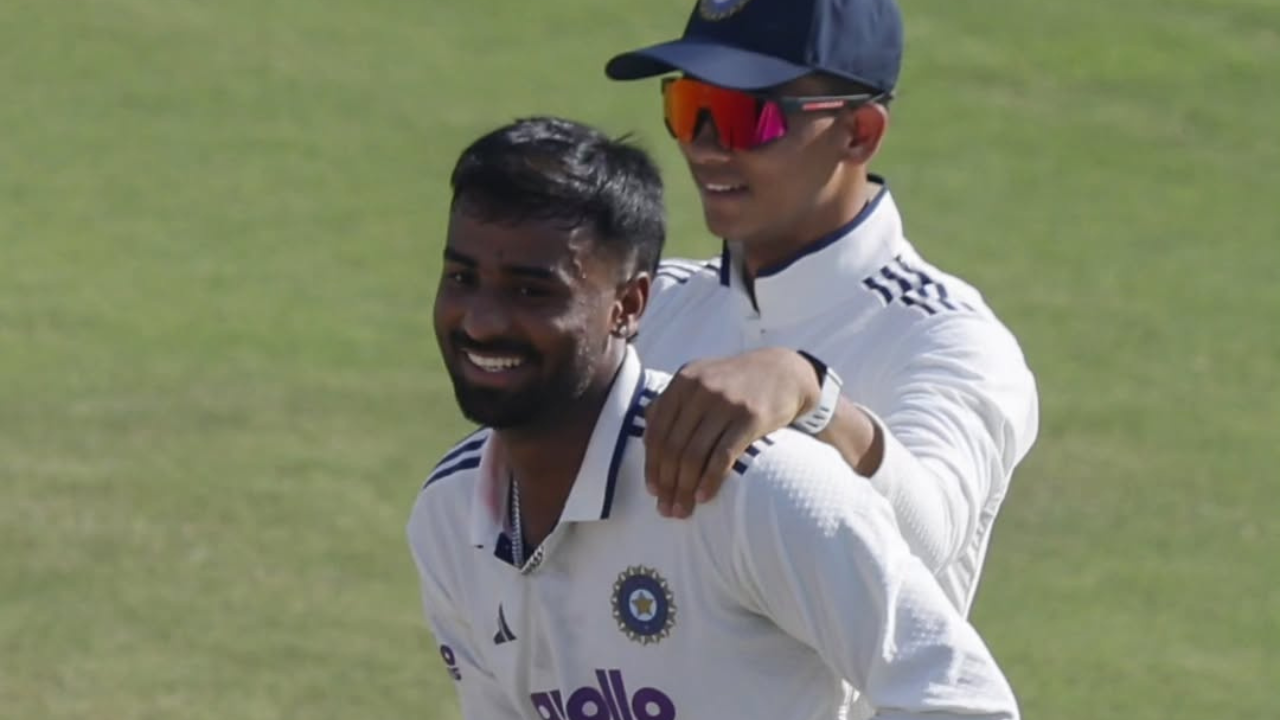 IND vs AFG: कसोटी पदार्पणातच मानव सुथारचा ‘सिक्सर’, 152 धावांमध्येच अफगाणिस्तानचा फडशा