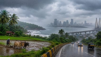 Maharashtra Weather Update : वादळ वारा अन् विजा…! महाराष्ट्रात आज मुसळधार पावसाचा इशारा; मुंबईसह 30 जिल्ह्यांना यलो अलर्ट