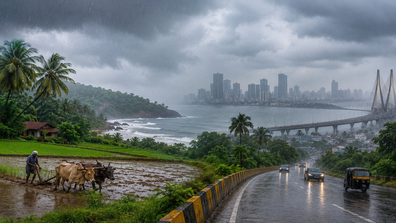 Maharashtra Weather Update : वादळ वारा अन् विजा…! महाराष्ट्रात आज मुसळधार पावसाचा इशारा; मुंबईसह 30 जिल्ह्यांना यलो अलर्ट