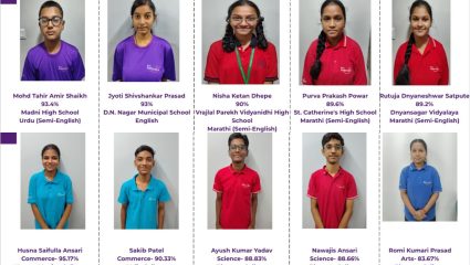 SPJIMR च्या अभ्युदय उपक्रमातील विद्यार्थ्यांची SSC-HSC परीक्षेत उल्लेखनीय कामगिरी! समुदायाधारित शिक्षण मॉडेलची पुन्हा एकदा सिद्धता