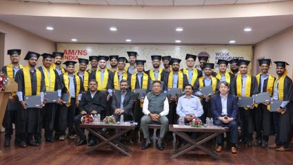 एएम/एनएस इंडिया आणि बिट्स पिलानीच्या सहकार्याने पहिल्या एमबीए बॅचचा पदवीदान समारंभ; क्षमता विकासाला नवी दिशा