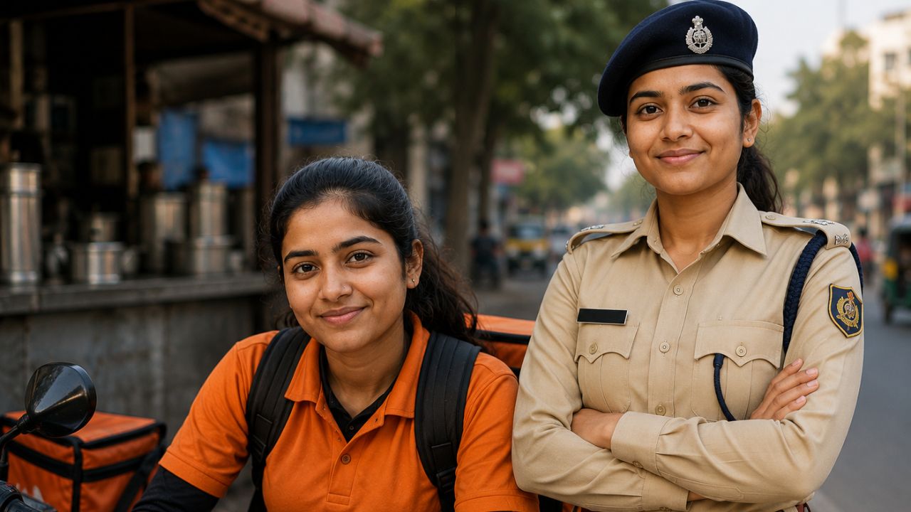 Success Story : दिवसात स्विगी डिलिव्हरी पार्टनर, रात्री पोलीस परीक्षेची तयारी; खुशबूची प्रेरणादायी कहाणी