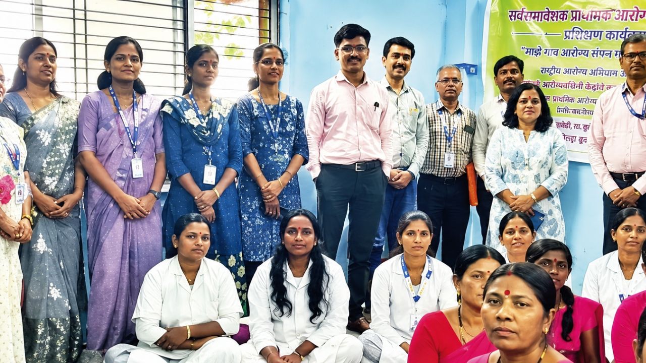 Buldhana News : हातेडी येथे सीपीएचसी प्रशिक्षण उत्साहात; ‘माझे गाव आरोग्य संपन्न गाव’ अभियानाला बळ