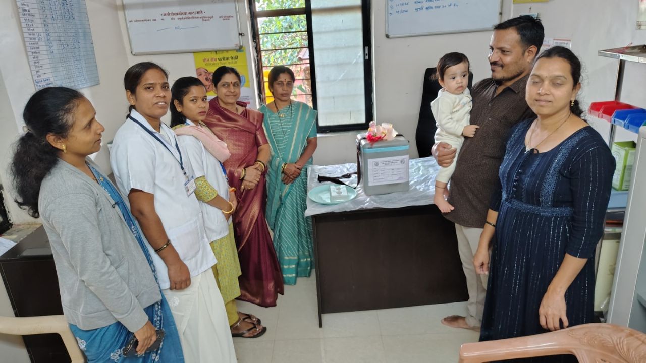 पाचगणी प्राथमिक आरोग्य केंद्रात पल्स पोलिओ मोहीम संपन्न! पर्यटन स्थळवरील पर्यटक मुलांसाठी चार केंद्रावर डोस