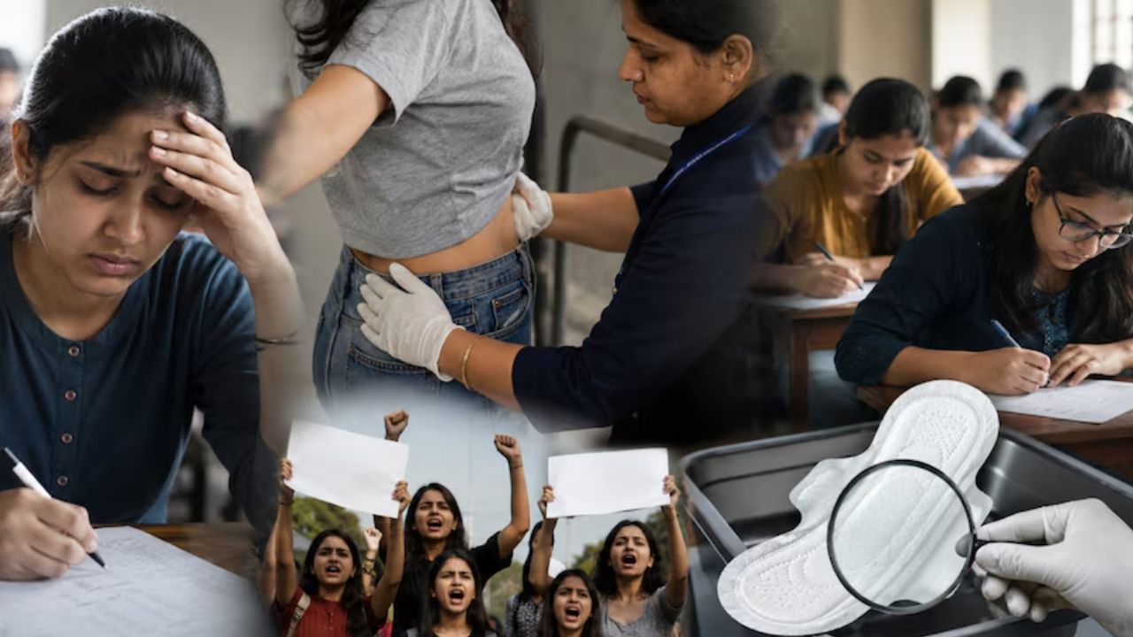 NEET UG Frisking Controversy: सुरक्षा की छळ? NEET री-परीक्षेत विद्यार्थिनींना ‘पिरीयड्स’बद्दल विचारल्याचा आरोप; नेमके तथ्य काय?