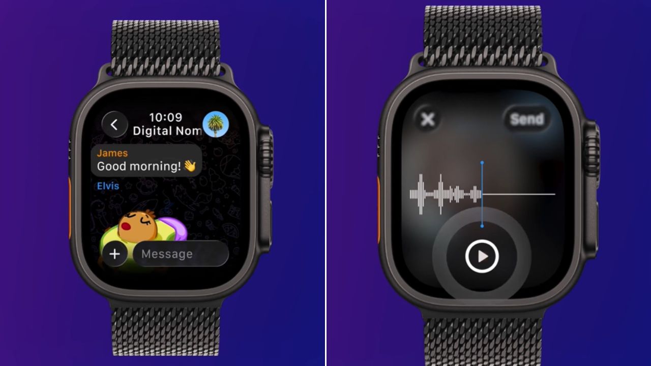 Apple Watch यूजर्ससाठी खुशखबर! Telegram ने लाँच केल खास अ‍ॅप; QR कोड स्कॅन करताच मिळणार अ‍ॅक्सेस