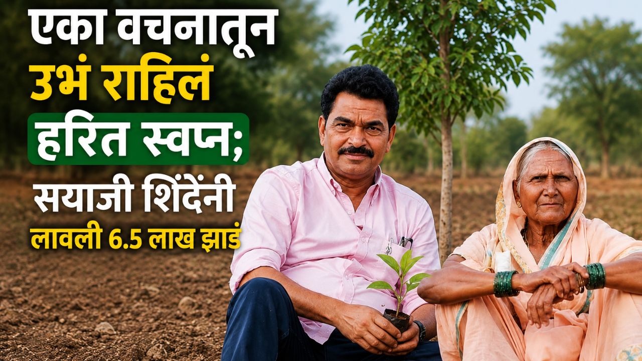 Sayaji Shinde Emotional Story : आईला दिलेलं वचन, 6.5 लाख झाडांमध्ये फुललं; आईसाठी सयाजी शिंदेंचा अनोखा संकल्प, भावुक पोस्ट चर्चेत