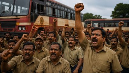 ‘एसटी कर्मचाऱ्यांच्या पाठीत खंजीर’, निधी नाकारल्याने राज्यभर संताप; राज्य सरकारच्या भूमिकेवर कर्मचाऱ्यांचा आक्रमक पवित्रा