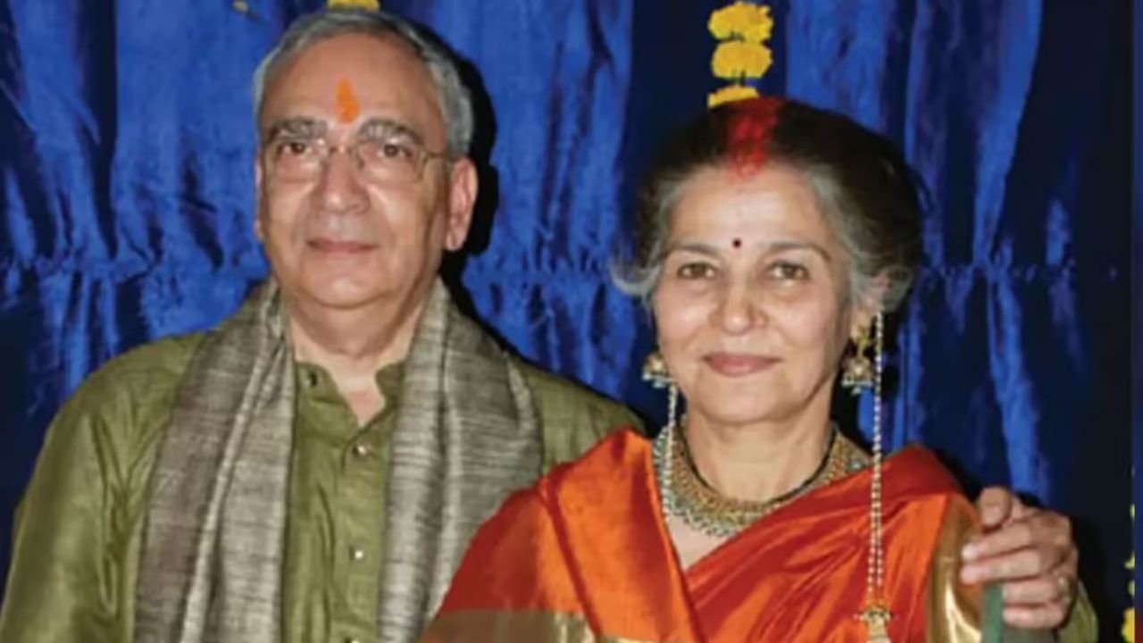 60 व्या वर्षी फेसबुकवर सापडलं प्रेम; सुहासिनी मुळे यांनी अवघ्या 75 दिवसांत उरकला लग्नसोहळा, अभिनेत्रीची अनोखी लव्हस्टोरी चर्चेत
