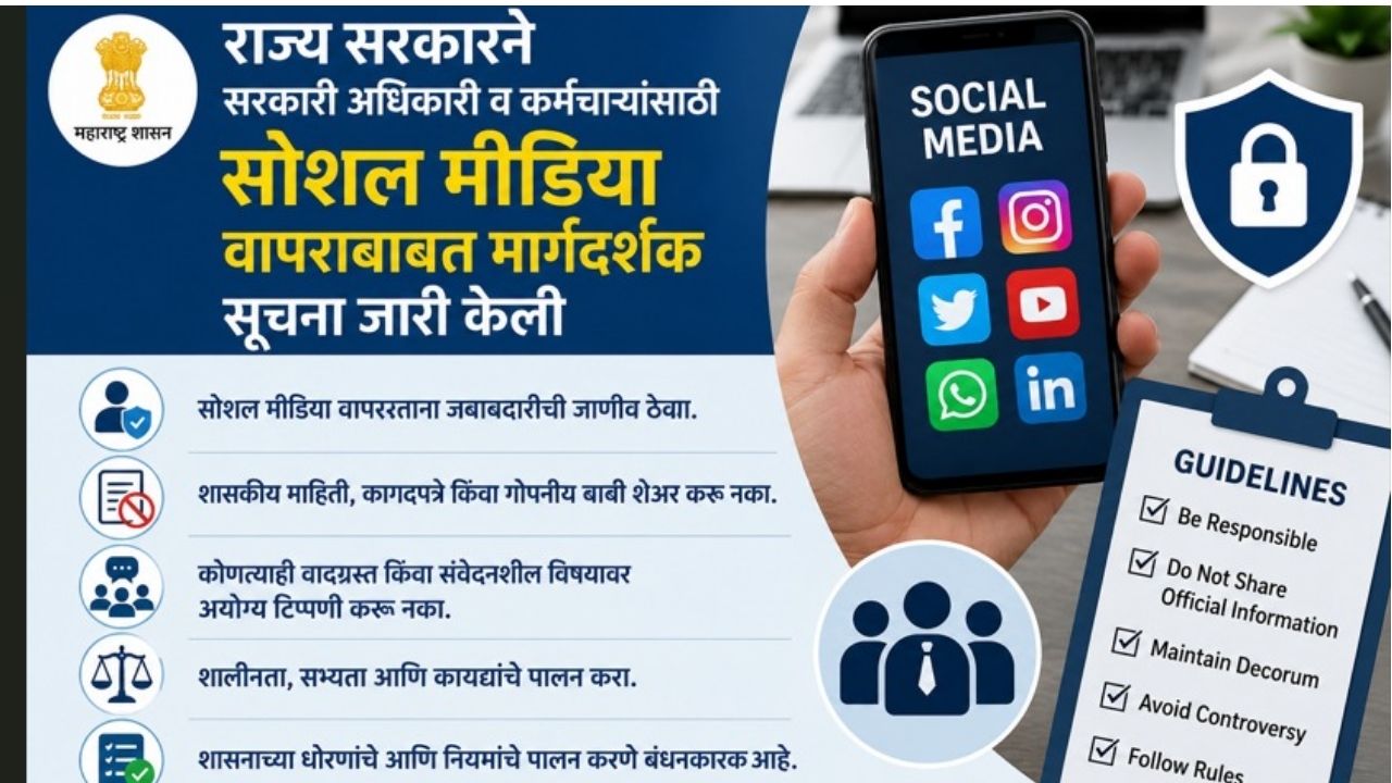 Government Employees: सरकारी कर्मचाऱ्यांसाठी सोशल मीडियाचे नवे नियम; सरकारवर टीका केली तर होणार कडक कारवाई