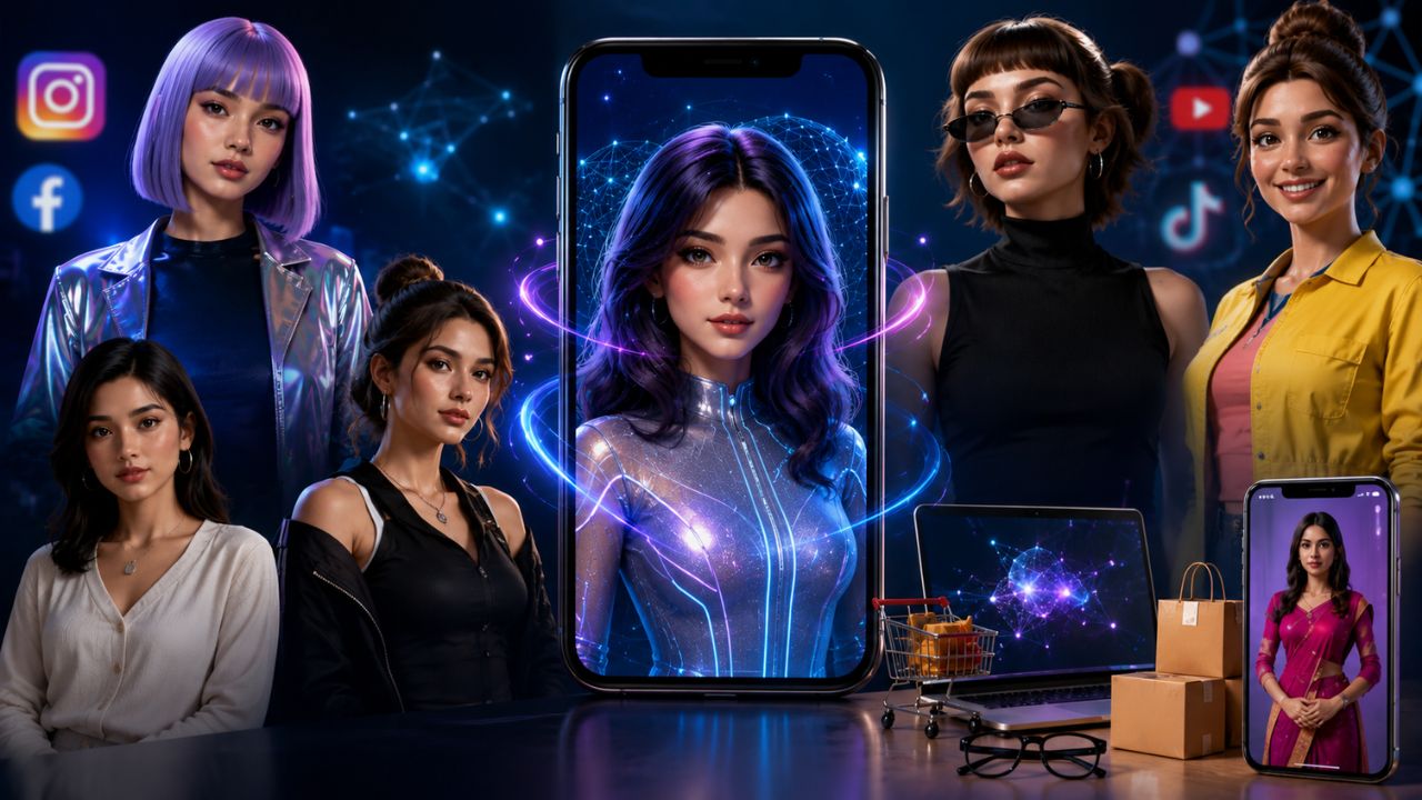 AI इन्फ्लुएंसर्सची क्रेझ वाढली! Myntra आणि Lenskart ब्रँड्सची पहिली पसंती ठरले वर्चुअल स्टार्स, सोशल मीडियाचे जग बदलणार?