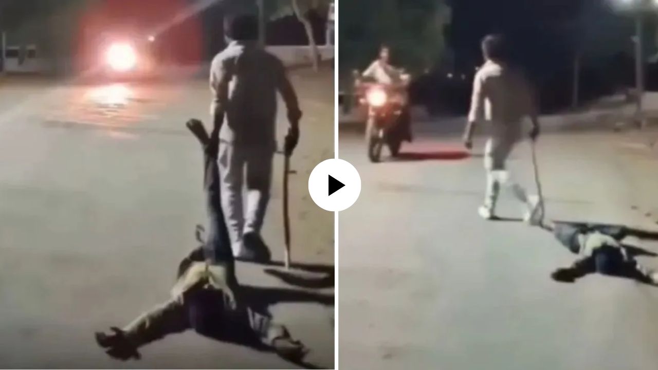 भंयकर! बाईक लुटण्यासाठी रस्त्यावर मर्डरचा थरार; मृतदेहाला ओढत नेलं अन्…, VIDEO व्हायरल होताच नेटकऱ्यांचा संताप 
