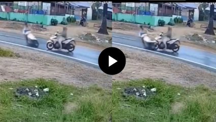 Viral Video: एका क्षणात होत्याच नव्हतं झालं असतं पण… व्हिडिओ पाहून तुमच्याही काळजाचा ठोका चुकेल