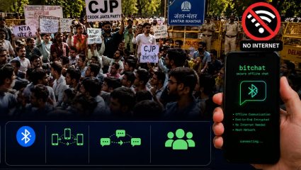 Bitchat: इंटरनेट बंद तरीही मेसेज सुरू! CJP आंदोलनात विद्यार्थ्यांनी वापरले कोणते तंत्रज्ञान? जाणून घ्या