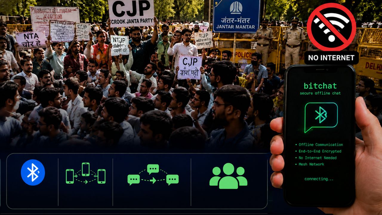 Bitchat: इंटरनेट बंद तरीही मेसेज सुरू! CJP आंदोलनात विद्यार्थ्यांनी वापरले कोणते तंत्रज्ञान? जाणून घ्या