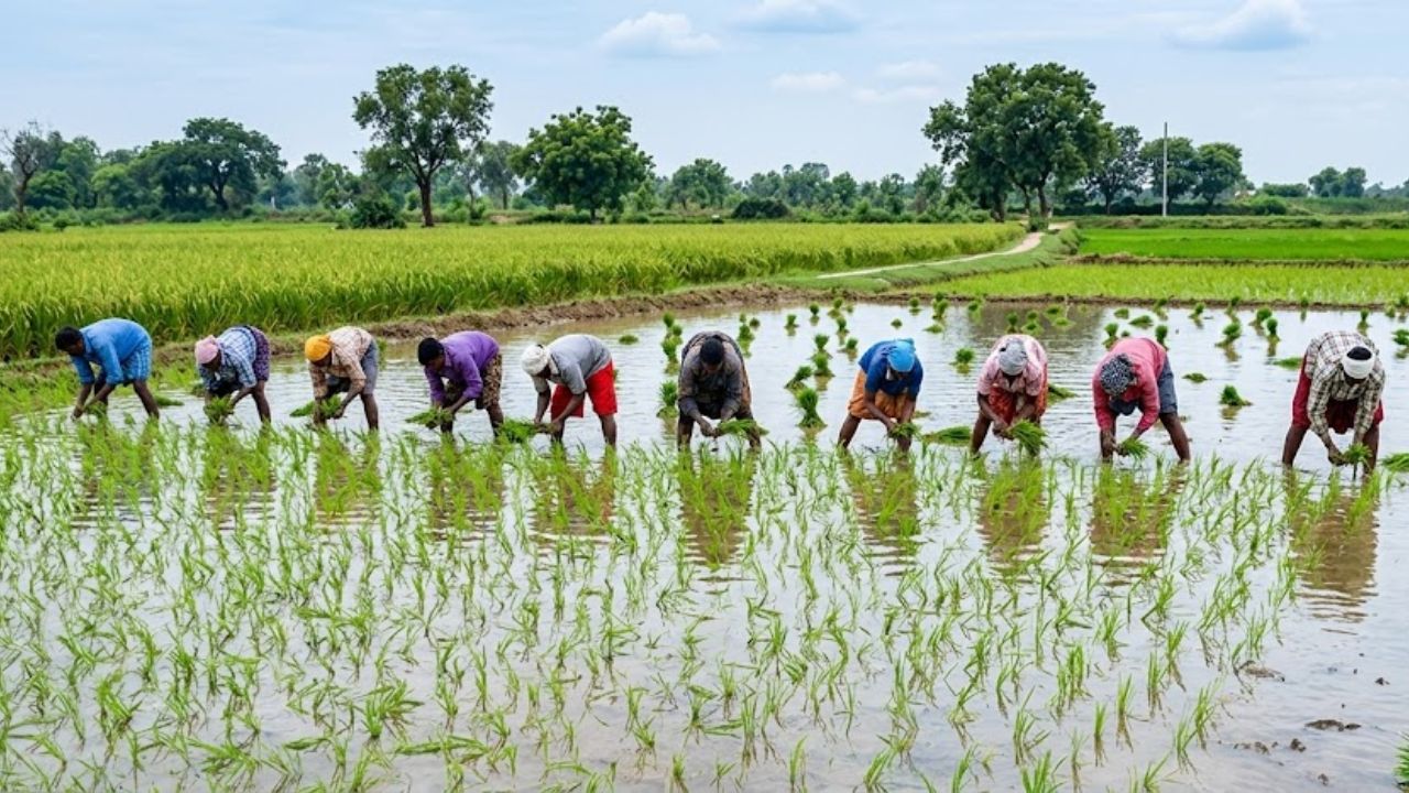 Chandrapur News: तीन दिवसांच्या पावसाने चंद्रपूरच्या शेतकऱ्यांना दिलासा; धान रोवणीच्या कामांना वेग, मात्र मजुरांचा तुटवडा