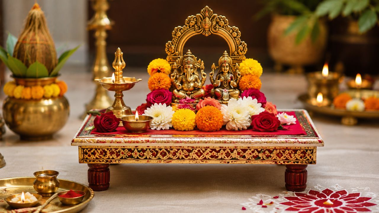 Chaurang in Puja: पूजेतील चौरंगाचा अर्थ काय? जाणून घ्या श्रद्धा, शास्त्र आणि परंपरेमागील कारणे