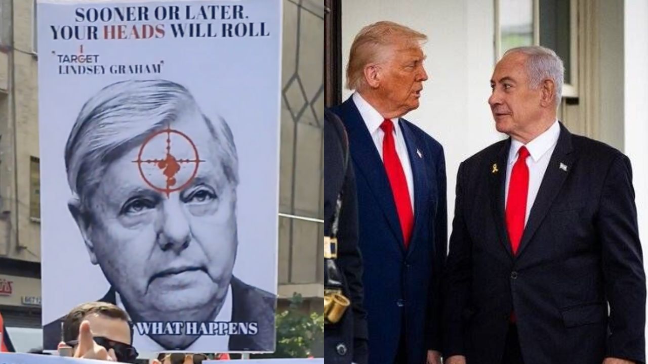 Lindsey Graham: ‘मृत्यूचा व्यापारी नरकात गेला!’ इराणी सोशल मीडियाने अमेरिकेचा केला अपमान; ट्रम्प, नेतन्याहूंना जीवे मारण्याची धमकी