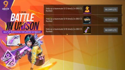 Free Fire Max: नवा टास्क इव्हेंट लाईव्ह; मोफत अनलॉक करा एक्सक्लुझिव्ह रिवॉर्ड्स, फॉलो करा या स्टेप्स