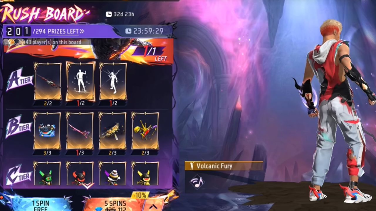 Free Fire Max: Rush Board इव्हेंट लाईव्ह! प्लेअर्सना मिळणार खास रिवॉर्ड्स; जाणून घ्या कसा घ्याल सहभाग