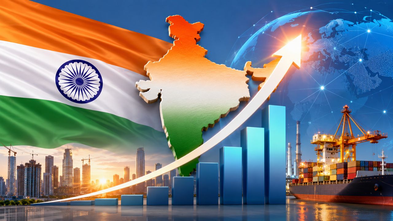 India Economy Growth : जागतिक संकटातही भारताची आर्थिक घोडदौड कायम; विकासदर  ६.८% पर्यंत वाढणार