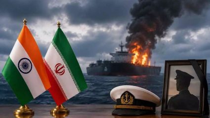 Hormuz Tension : होर्मुझमध्ये भारतीयाचा मृत्यू ! सरकारने थेट इराणला ‘हा’ इशाराच दिला; राजदूतालाही समन्स