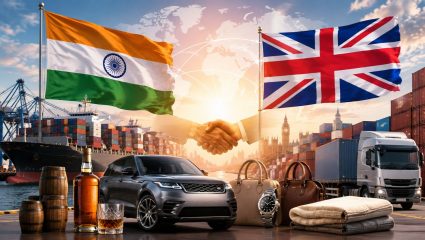 India UK FTA : भारत आणि ब्रिटन मुक्त व्यापार करार आजपासून लागू; व्हिस्कीपासून ते लक्झरी कारपर्यंत अनेक ब्रिटिश वस्तू होणार स्वस्त