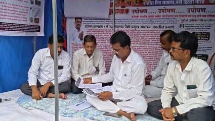 Karjat Protest : कर्जतमध्ये आंदोलन तीव्र; 22 दिवसांनंतरही दखल नाही, उपोषणकर्त्यांचा जलसमाधीचा इशारा