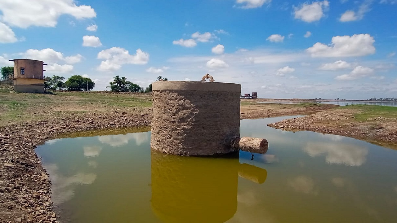 येरळवाडी धरणात फक्त 25 टक्के मृत पाणी साठा शिल्लक; वडूजसह अनेक गावांचा पाणी प्रश्न ऐरणीवर
