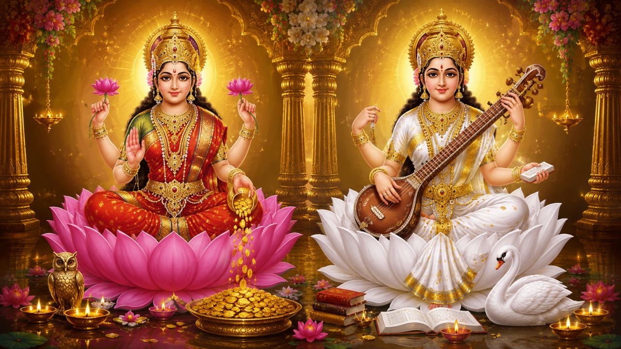 Lotus Significance: देवी लक्ष्मी आणि सरस्वती यांना कमळाचे फूलच का आहे प्रिय? जाणून घ्या धार्मिक आणि आध्यात्मिक महत्त्व