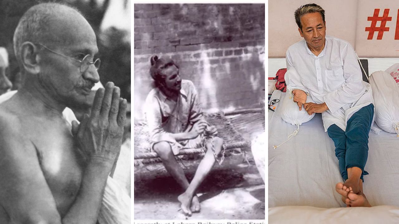 History of Hunger Strikes: भारतातील उपोषणाचा इतिहास: भगतसिंगांपासून सोनम वांगचूकपर्यंत देशातील ऐतिहासिक आंदोलने