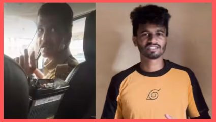 Mumbai Police Viral Video: …ते मनाने वाईट नव्हते!; ५० ग्रॅम पावडर टाकण्याची धमकी देणाऱ्या पोलिसाच्या समर्थनार्थ तोच तरुण मैदानात