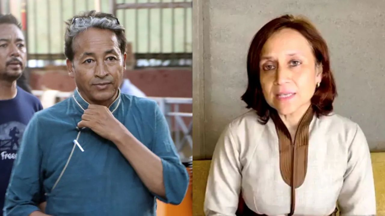 Sonam Wangchuk Discharged: मेदांता रुग्णालयातून डिस्चार्ज मिळताच सोनम वांगचुक थेट राजघाटावर; महात्मा गांधींना वाहिली आदरांजली