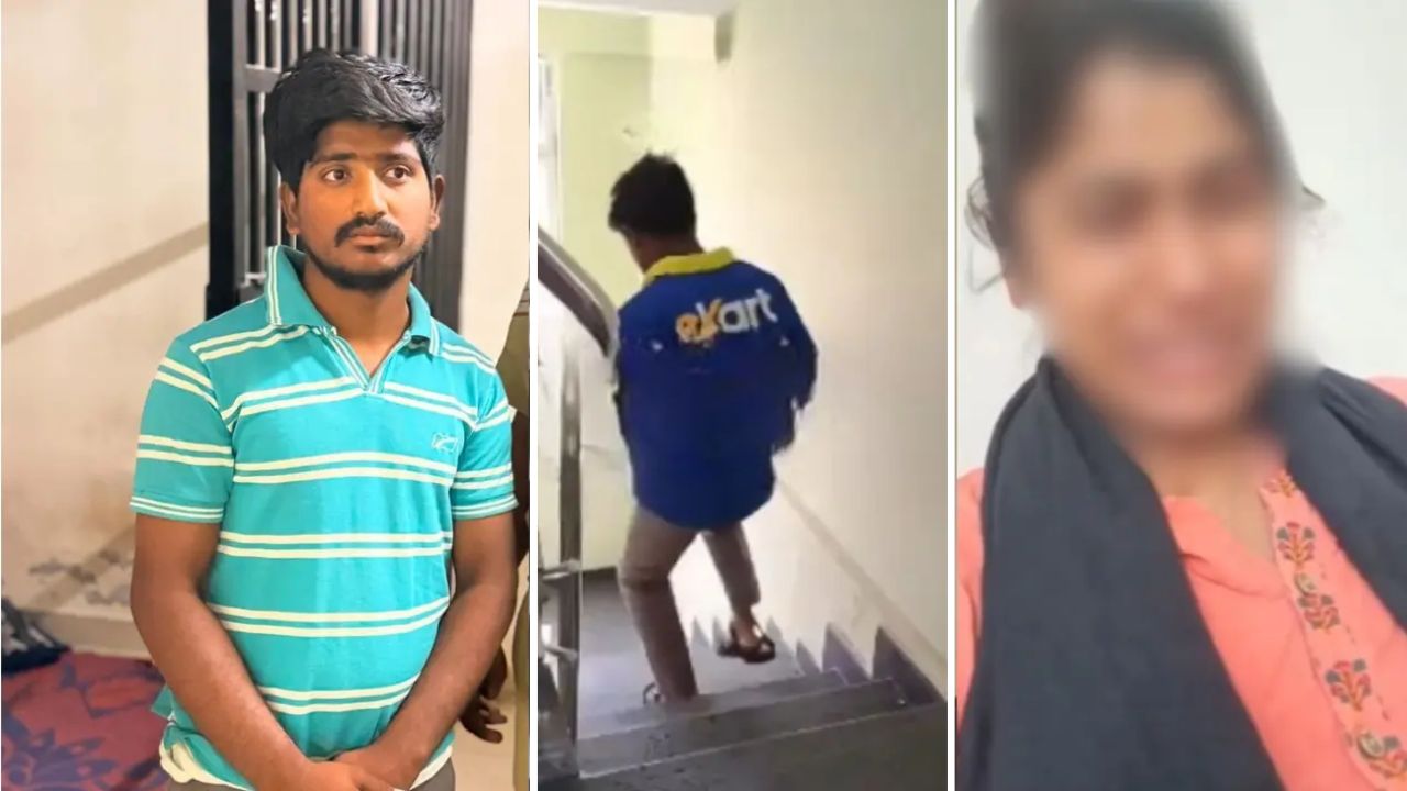 संतापजनक! वॉशरुमच्या बहाण्याने घरात घुसून महिलेसोबत केलं घृणास्पद कृत्य; VIDEO व्हायरल होताच नराधमाला अटक