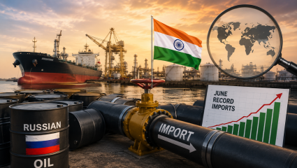 Russian Oil Imports: जग पाहतच राहिलं आणि भारताने खेळली जबरदस्त खेळी; जूनमध्ये कच्च्या तेलाची रेकॉर्डतोड आयात
