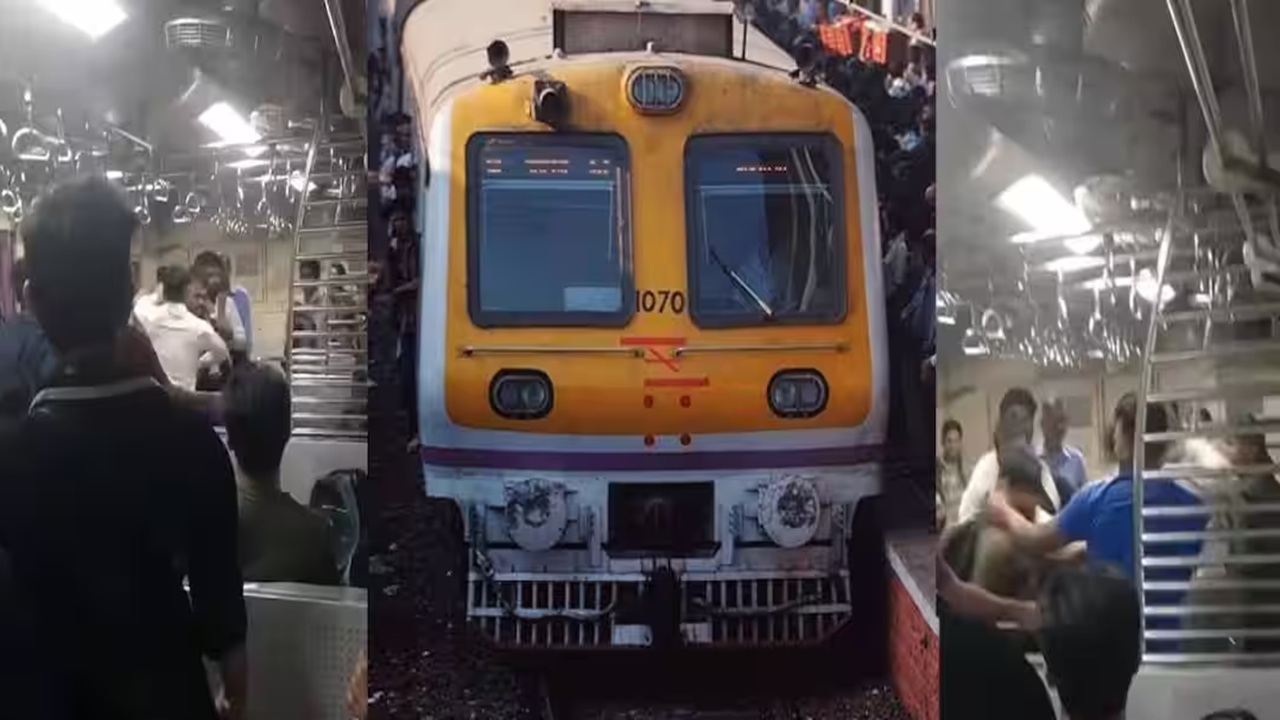 Mumbai Local सुरक्षित राहिली का? सीटवरून वाद, लोकलमध्ये कोयत्याने थरार! ठाकुर्लीजवळ प्रवाशावर जीवघेणा हल्ला; तिघे फरार