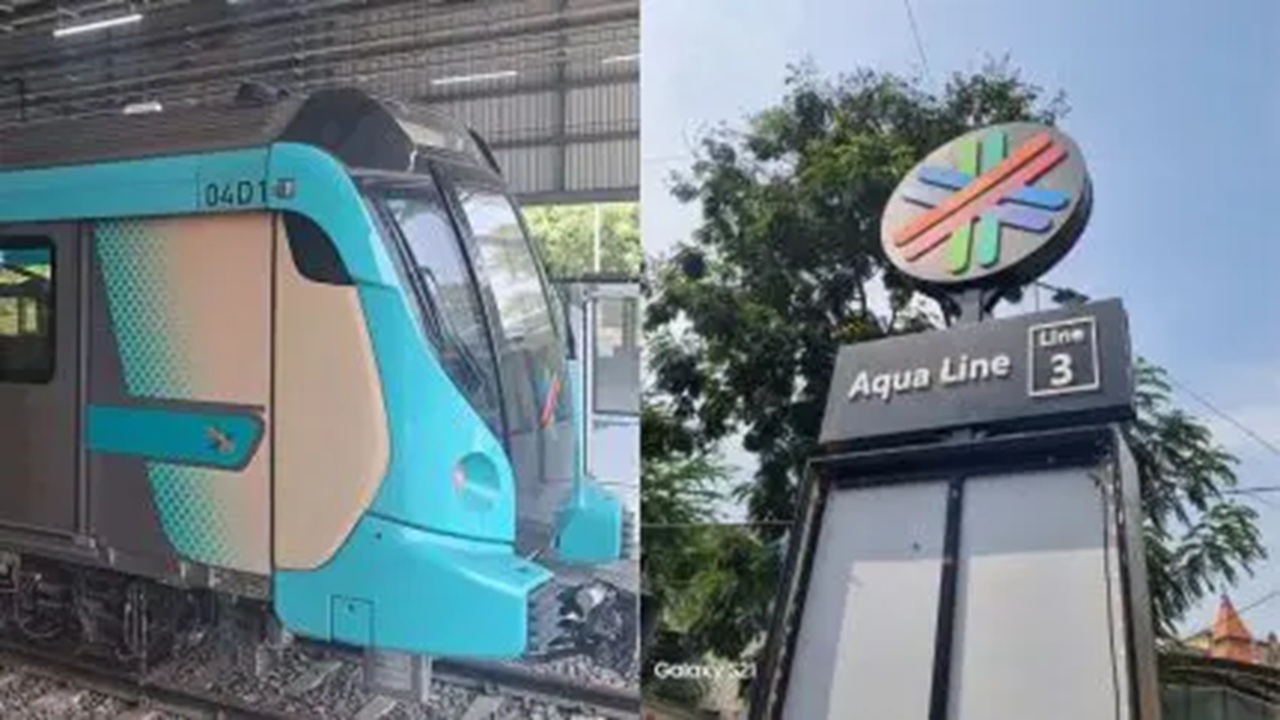 Aqua Line Mumbai Metro : सार्वजनिक वाहतूक दिनानिमित्त अॅक्वा लाईन प्रवाशांना भेट; बीकेसीत Cityflo ची मोफत फीडर बस सेवा