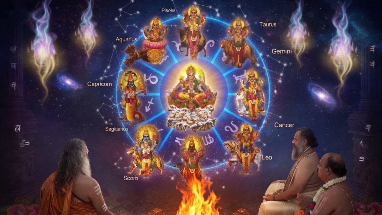 Navagraha Puja: नवग्रह पूजा करण्याची योग्य वेळ कोणती? जाणून घ्या धार्मिक महत्त्व आणि नियम