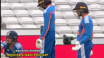 ‘पहिले बॉल तर…, तू धावला का…?’ इशान किशन शून्यावर रनआउट अन् अभिषेक संतापला, Video Viral