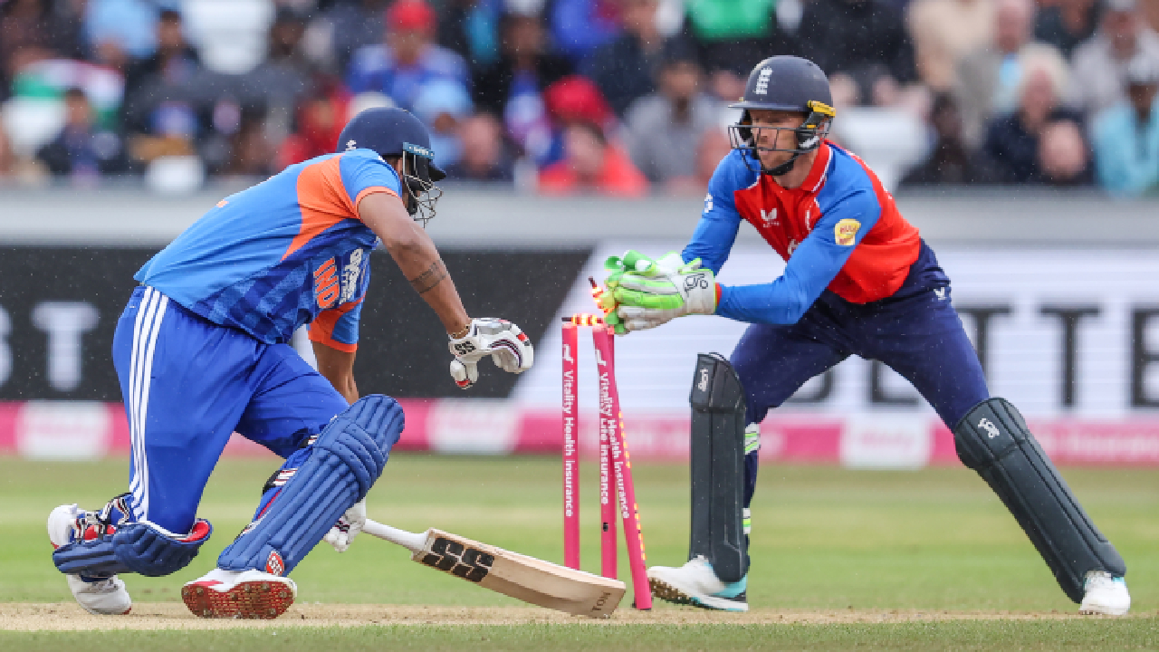 IND vs ENG: सामना पावसामुळे रद्द, पण जोस बटलरने रचला इतिहास; धोनी-गिलख्रिस्टला मागे टाकत केला ‘महाविक्रम’