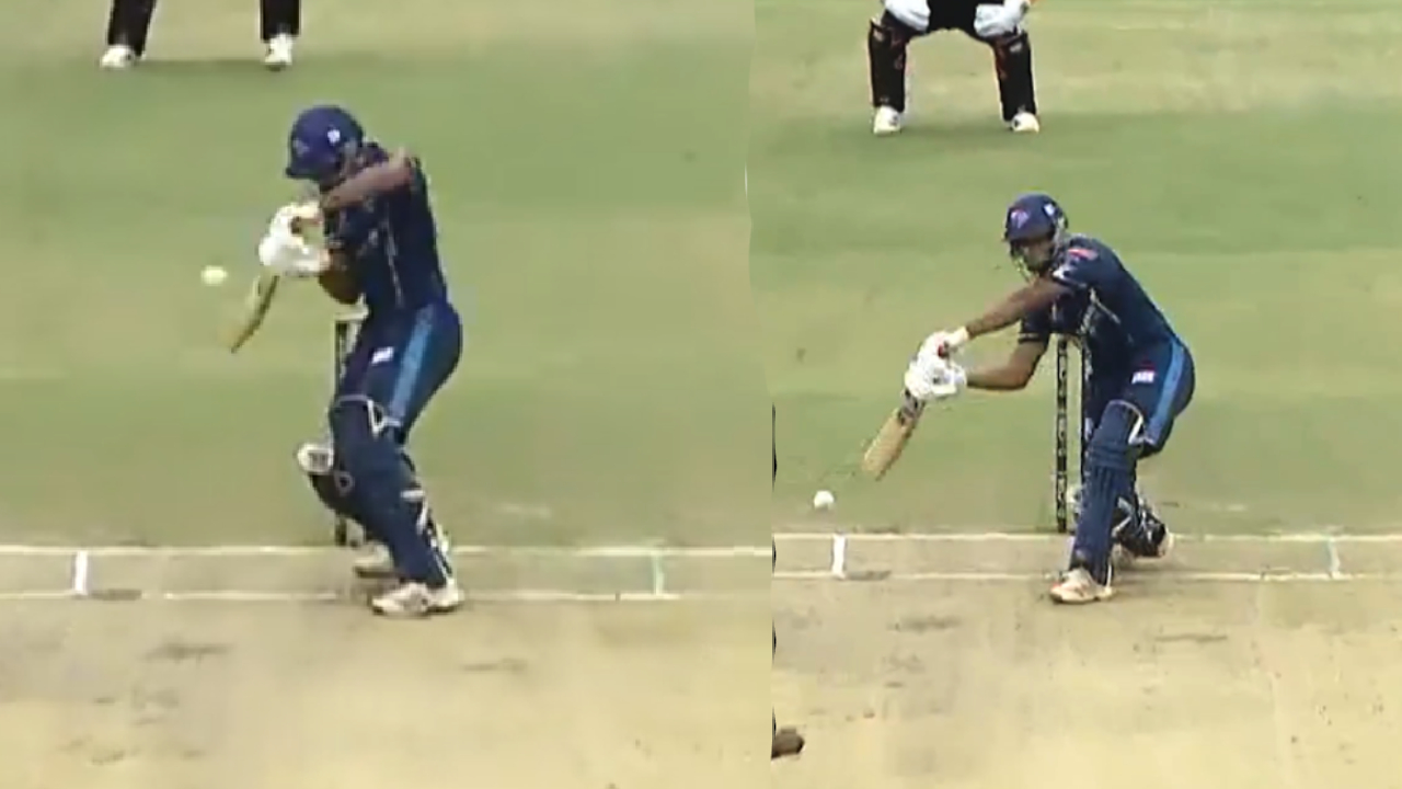नुसता राडा! ‘द वॉल’चा मुलगा गाजवतोय मैदान; Samit Dravid च्या फलंदाजीचा Video Viral