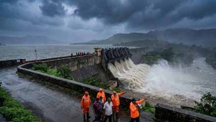 Pune Rain Update: पुण्याला पावसाचा ‘रेड’ अलर्ट; खडकवासला धरण साखळीत जोर वाढला, 48 तासांमध्ये…