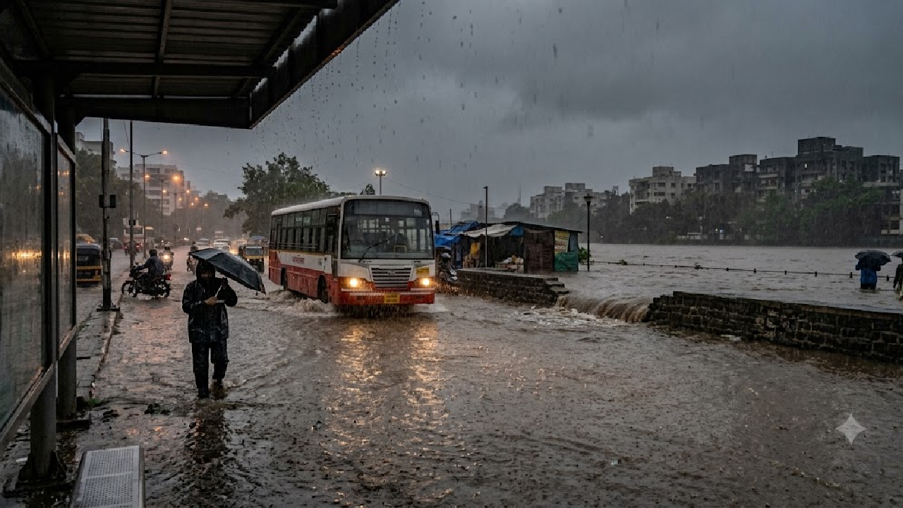 Maharashtra Rain Alert: घाट माथ्यावर पावसाचे ‘रौद्ररूप’; तर पुणे शहरात…, अलर्ट काय?