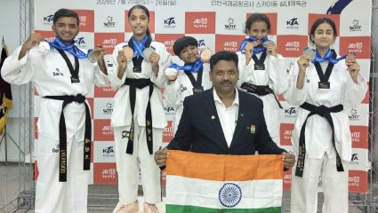 दक्षिण कोरियात पुण्याचा डंका! जागतिक तायक्वांदो स्पर्धेत भारताची ३ सुवर्णांसह २० पदकांची कमाई