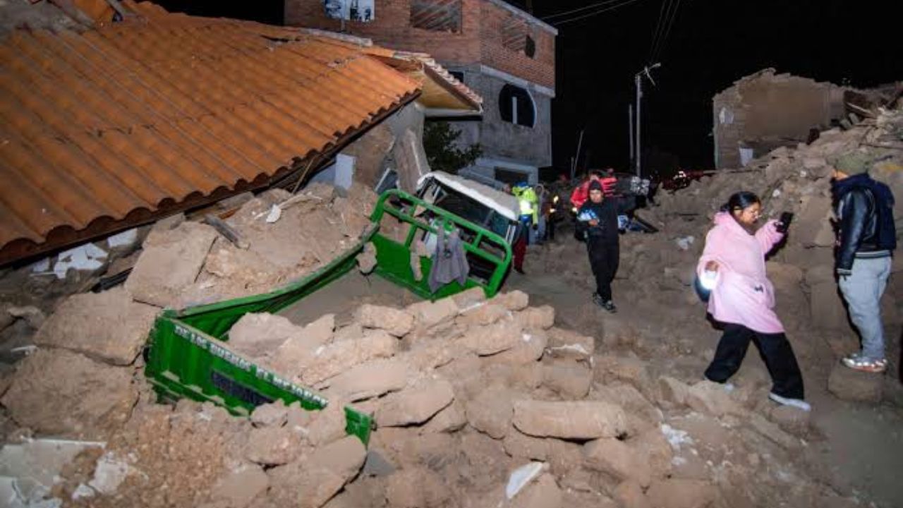 Peru Earthquake : पेरुत भूकंपाचा जोरदार तडाखा! अँडीज पर्वतरांगेत हादरली जमीन; ५ जणांचा मृत्यू