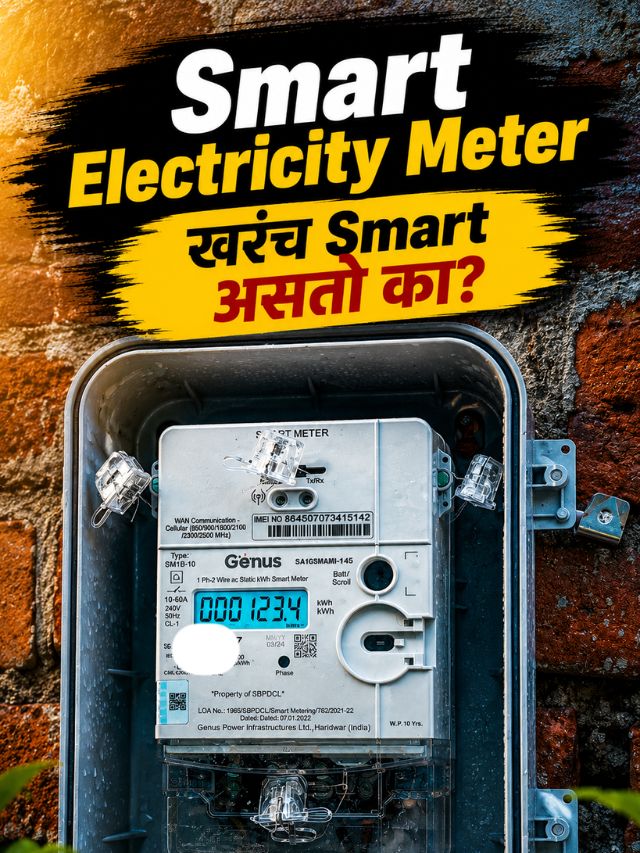 Smart Electricity Meter खरंच Smart असतो का? जाणून घ्या 8 मोठे फरक!