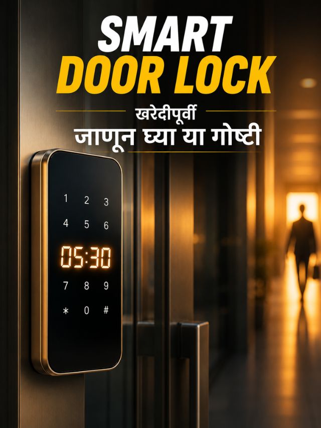 Smart Door Lock सुरक्षित आहेत का? खरेदीपूर्वी या 7 गोष्टी जाणून घ्या